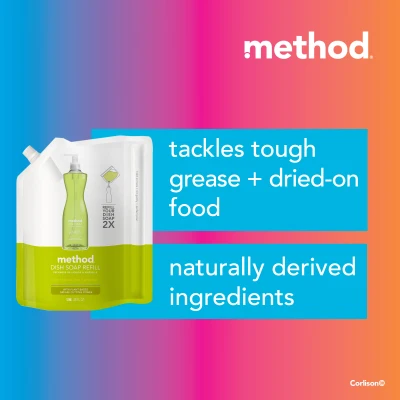 method dish soap refill - lime + sea salt 1L