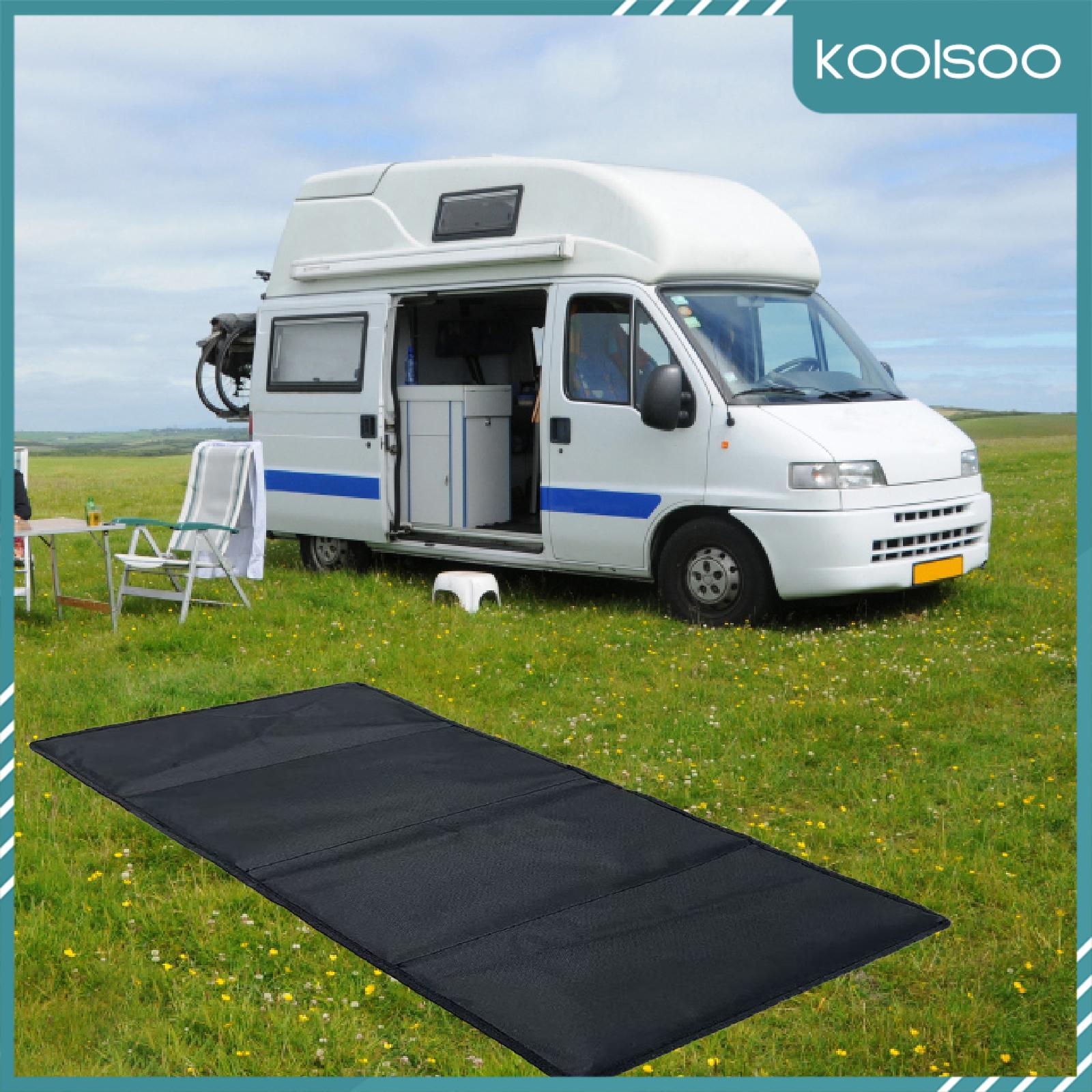 Koolsoo miếng đệm ngồi cắm trại đệm ghế gấp dày đa năng cầm tay có thể tái sử dụng cho dã ngoại bãi biển leo núi đi bộ đường dài câu cá