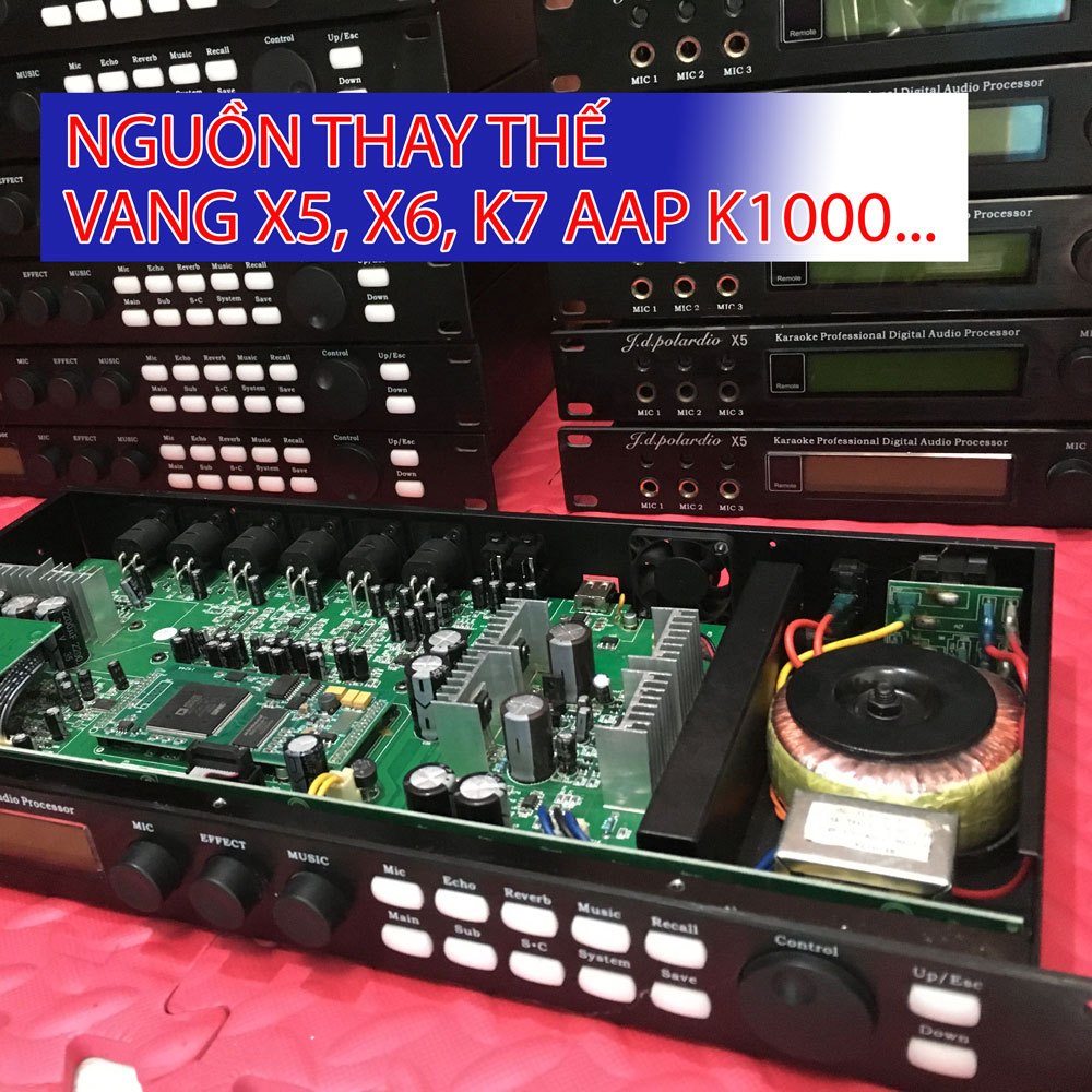 [Loại nào cũng có] Nguồn Vang Số Biến Áp xuyến Vang Số Lọc Xì Nâng Tiếng X5 AAP K9800 X6 X7 PA+ PA2 PA260 GHS