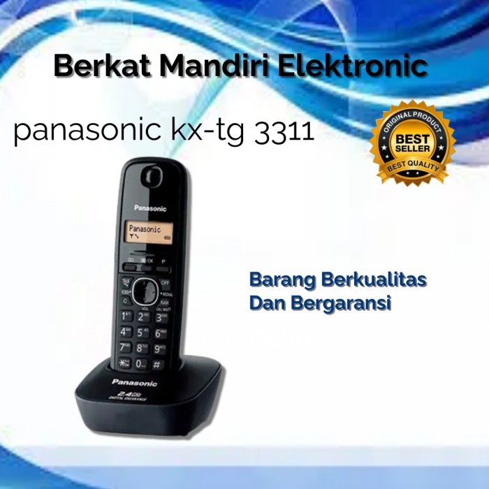 TELEPON WIRELESS PANASONIC KX-TGB612 TELPON WIRELESS PANASONIC TGB612-Shelishop13 Giá 1,350,000 Đồng*Miễn phí vận chuyển