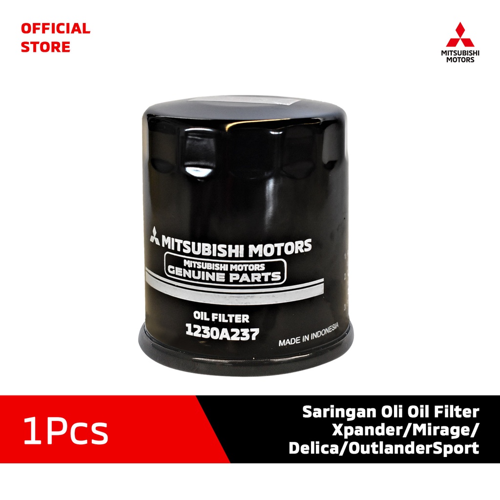 Mitsubishi Motors Oil Filter Oli Xpander/Mirage/Delica/OutlanderSport [1230A237] Harga 49,000 rupiah*Gratis Ongkir