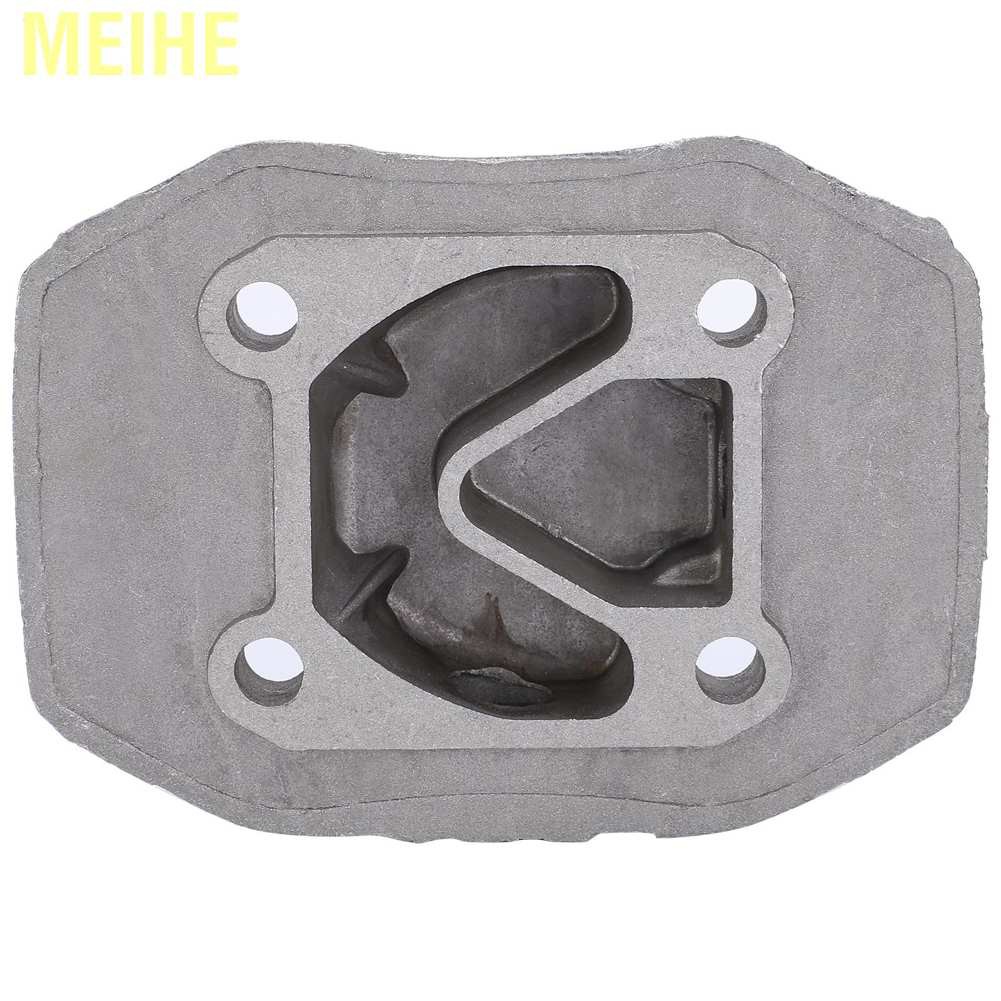 Meihe 2Pcs Air Compressor Cylinder Small 2.5/3P Aluminum Cooling Parts 48mm x 62mm Pneumatic Driving with 2 Heads