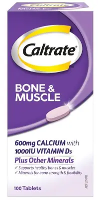 Caltrate Bone and Muscle 100 Tablets Exp Jan 2023