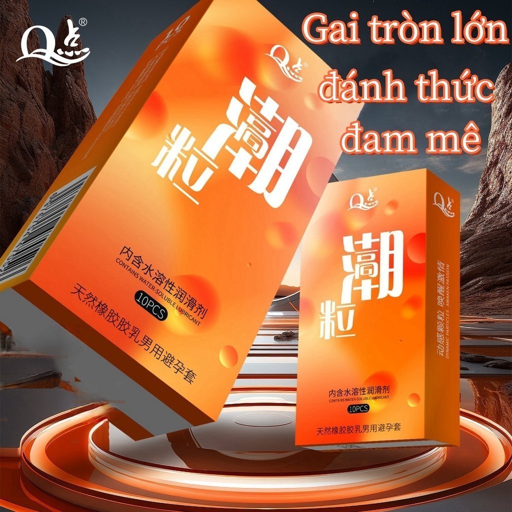 Bao Cao Su Gai. Siêu Mỏng.đánh Thức Niềm đam Mê.Qdian Bao Cao Su Gai Hyaluronic Acid