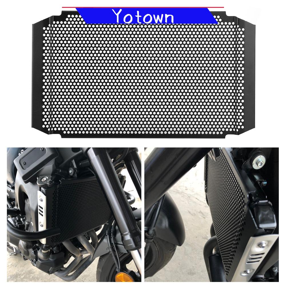 Yotown Tấm bảo vệ lưới tản nhiệt bằng thép không gỉ Phù hợp cho Yamaha FJ-09 / MT-09 2015-2020