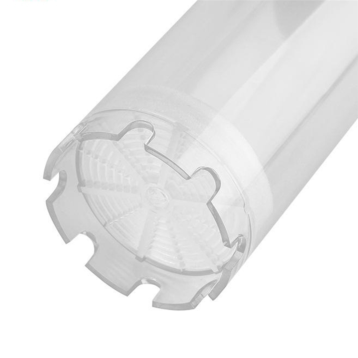 (PUCG) 5X 10-Inch Reusable Empty Clear Water Filter Housing Various Media Refillable