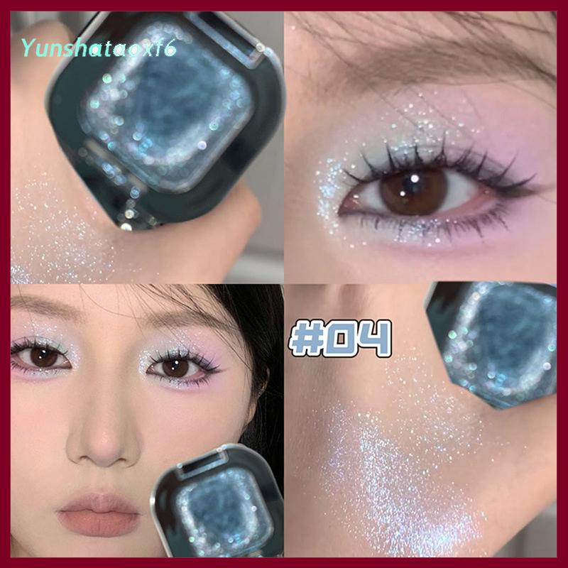 yunshataoxf Herorange đơn sắc Eyeshadow Palette Matte Eye Shadow Smoky ngọc trai long lanh Trái Đất thấp bão hòa Matte Eye Shadow trang điểm - 5