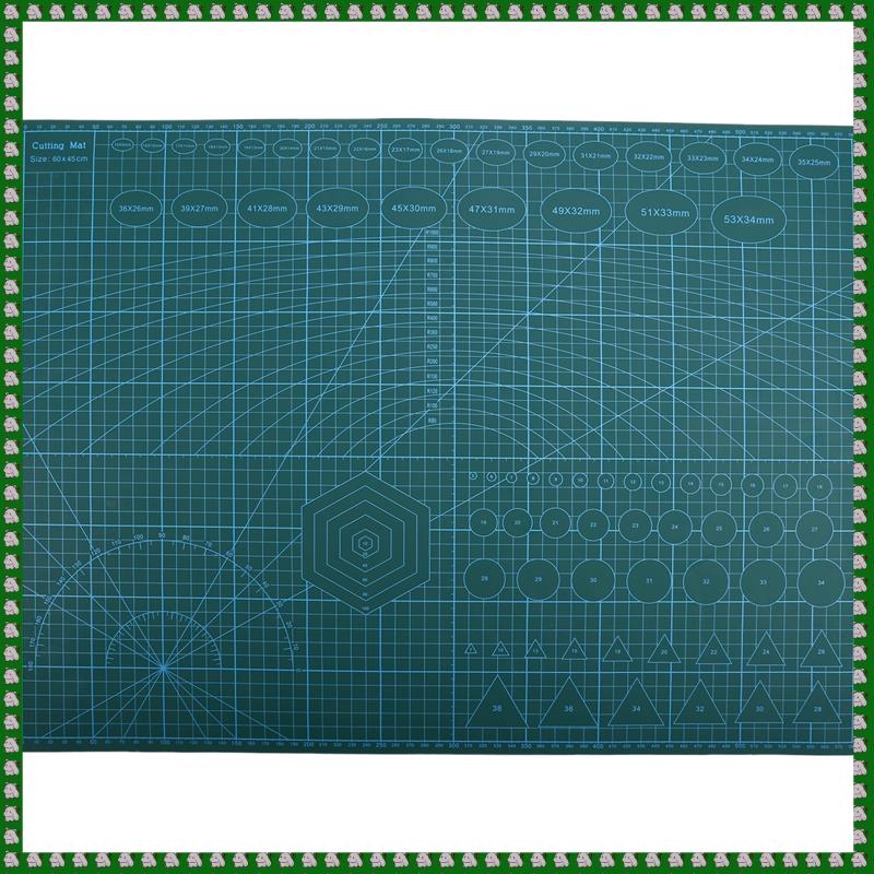 (CEUO) Art Mat Cutting Board Children'S Handmade Clay DIY Making Tools Double-Sided Craft for Sewing Handicrafts