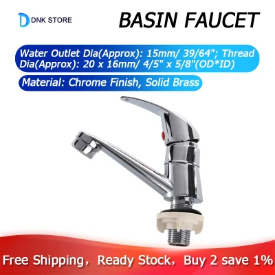 Bathroom Sink Chrome Finish Single Handle Basin Faucet Water Tap, Water basin faucet,tap for sinkt,