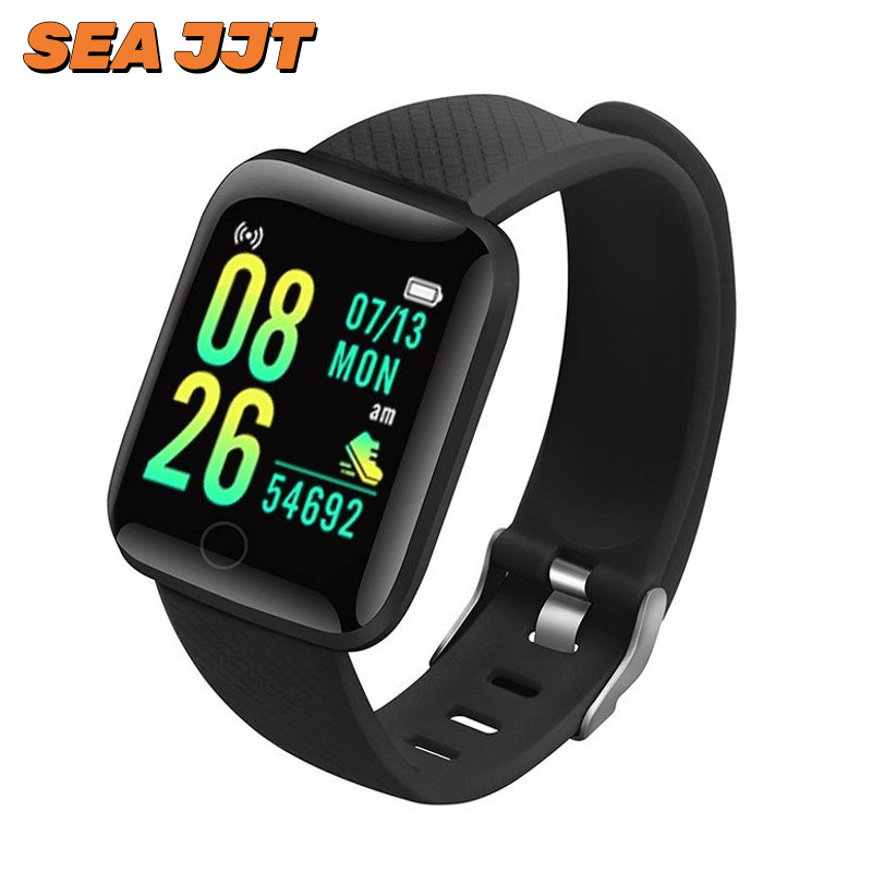 Sea Jjt Smartwatch with Heart Rate, Blood Pressure, and Sleep Monitoring. ราคา 90 บาท*ส่งฟรี