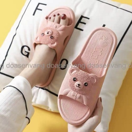 [ BỀN HOT ] Dép nữ nơ dép đi chơi dép nhựa đi mưa kiểu khóa mới xinh