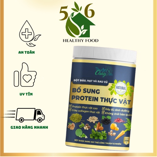 Bột Ngũ Cốc Rau Củ Bổ Sung Protein Thực Vật Thuần Chay (420g)