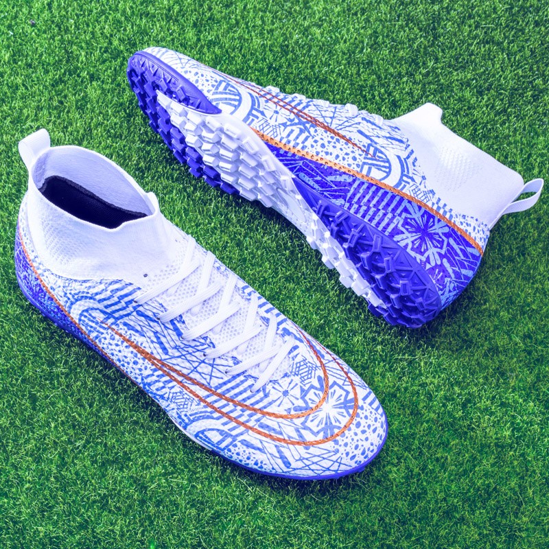 Giày Đá Banh Chống Trượt Thoáng Khí Trọng Lượng Nhẹ Size 35-46 Cho Trẻ Em