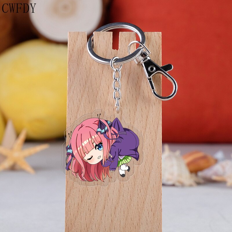 Móc khóa Anime Quintessential Quintuplets Acrylic Keychain Nakano Ichika Nino Miku Yotsuba Itsuki Cu