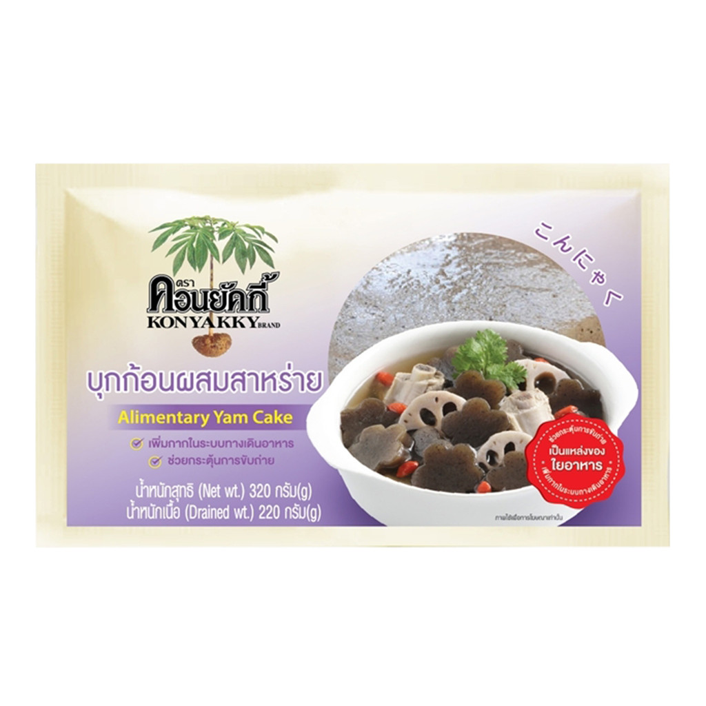 Konyakky Konyakky Alimentary Cake Seaweed Nuggets ราคา 59 บาท*ส่งฟรี