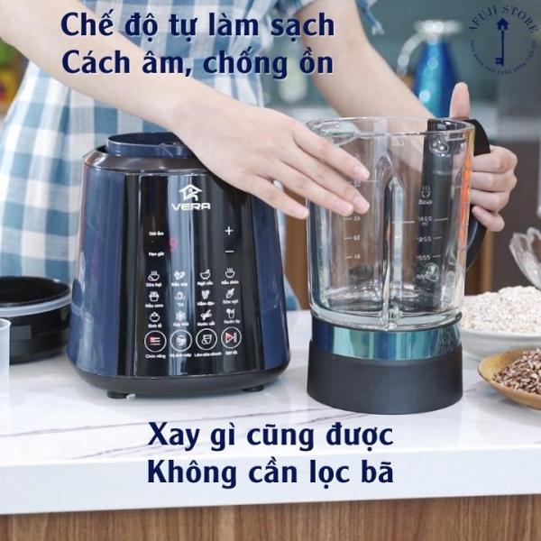 Giá bán Máy làm sữa hạt, máy xay nấu đa năng Vera dung tích 1,75L, 13 chức năng nấu chuyên sâu, cối thủy tinh 5 lớp siêu bền - Bảo hành chính hãng 12 tháng