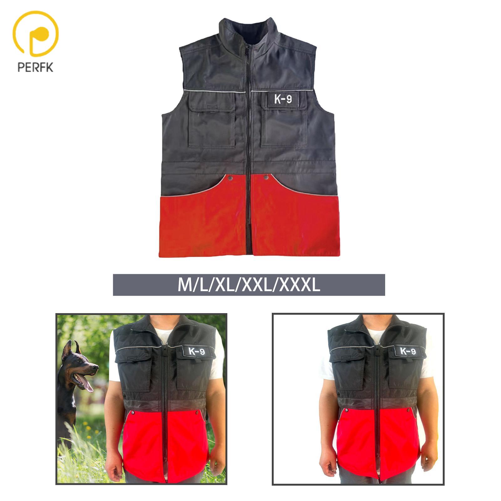 Dog Trainer Vest Dog Trainer Jacket Sleeveless Dog Trainer Costume Dog Handler Trainer Vest Multifunction Obedience Vest ราคา 34,182 บาท*ส่งฟรี