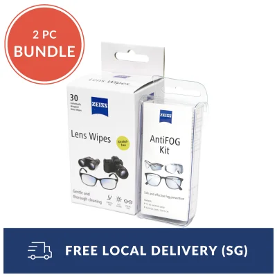 [BUNDLE] ZEISS AntiFOG Kit + 30S Lens Wipe Bundle Pack