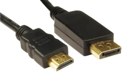 DP DisplayPort Male to HDMI Male Cable Full HD 1080P 1.8M