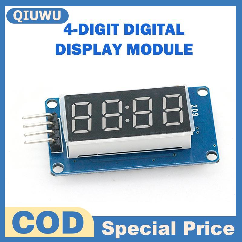 QIUWU Tm1637 4 Bits kỹ thuật số LED hiển thị module cho 7 đoạn 0.36inch đồng hồ màu Đỏ anode Ống bốn nối tiếp điều khiển Hội Đồng Quản trị gói Giá 20,241 Đồng*Miễn phí vận chuyển