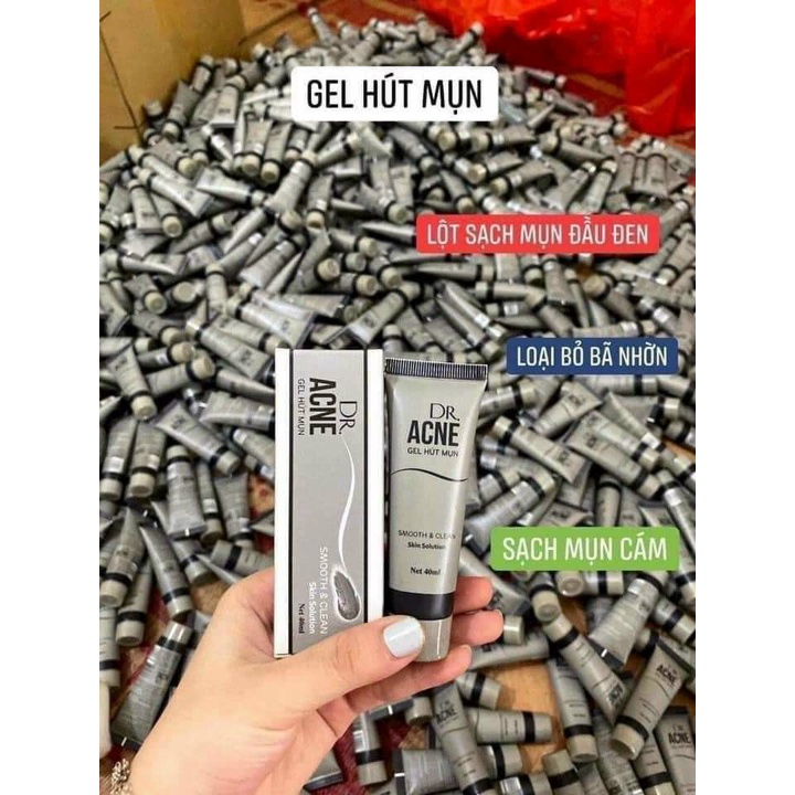 Gel lột mụn dr acne - lột sạch mụn đầu đen, mụn cám 40ml