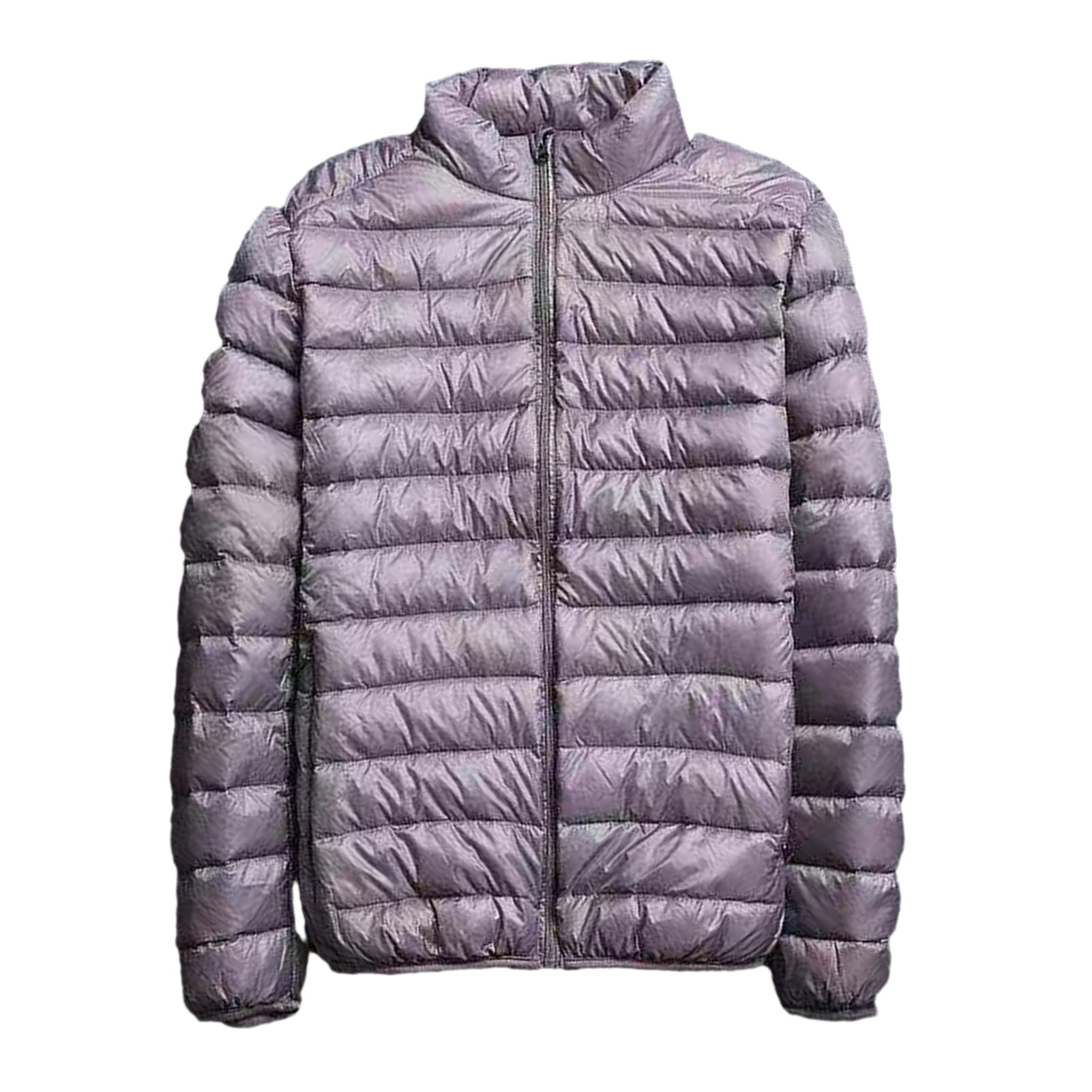 Good Partners Men Down Cotton Jacket Men Zipper Closure Jacket Men's Down Jacket Warm Slim Fit Stand Collar Zipper Closure Perfect for Autumn Winter Available in Solid Colors Ideal