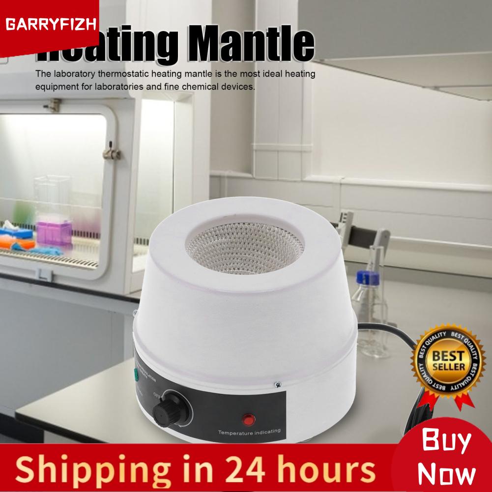 GARRYFIZH 250ml เครื่องทำความร้อนไฟฟ้า Mantle เทอร์โมสแตทในห้องปฏิบัติการปรับเครื่องควบคุมอุณหภูมิที่มีช่วงอุณหภูมิขนาดใหญ่สำหรับโรงเรียน (ปลั๊ก US) ราคา 1,738 บาท*ส่งฟรี