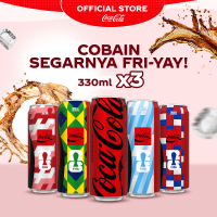 Coca-Cola Zero - Kemasan Kaleng 330mL x 3pcs