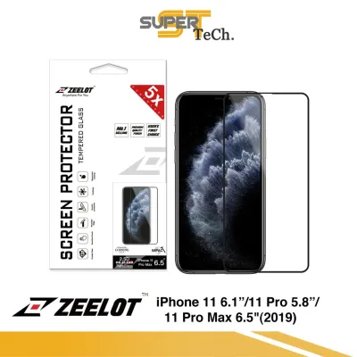 ZEELOT PureGlass 2.5D Clear Tempered Glass Screen Protector for iPhone 11 6.1"/11 Pro 5.8"/11 Pro Max 6.5"(2019)