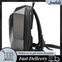 Jonlaki Programmable Eyes Bag USB Powered Water Proof Fabric LED Backpack Mobile APP Control for Motorcycle Riding