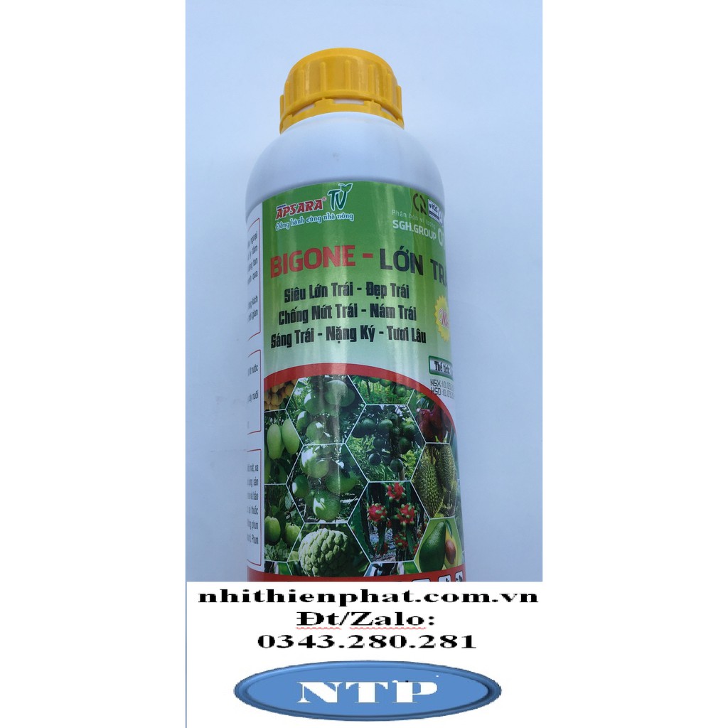 Phân bón lá bigone trái lớn to củ