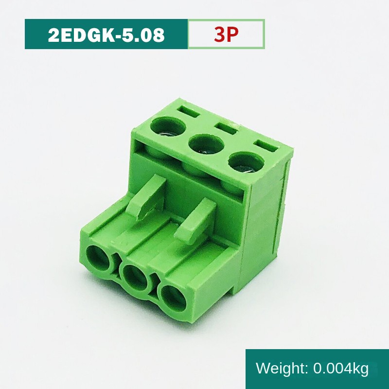 Khối Đầu Nối Tháo Lắp 2EDGK 5.08mm 3P | Tùy chọn Từ 2P-24P – Kết Nối PCB An Toàn, Bền Bỉ