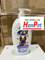 Hanpet - Dầu Tắm Chó mèo Fay 5* sao 800ml ( 104) sữa tắm thú cưng