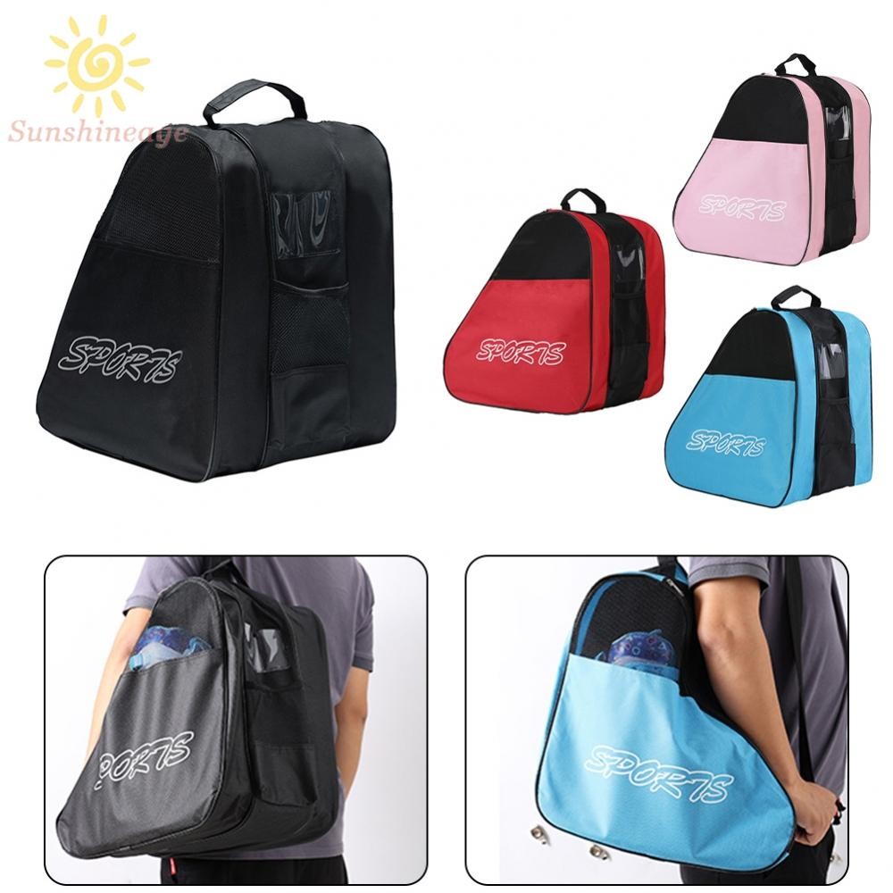 【SUNAGE】Roller Skating Bag Spacious and Lightweight Ice Skating Bag for All Days Skating【HOT Fashion】 Presyo  2,891 Piso*Libreng Shipping