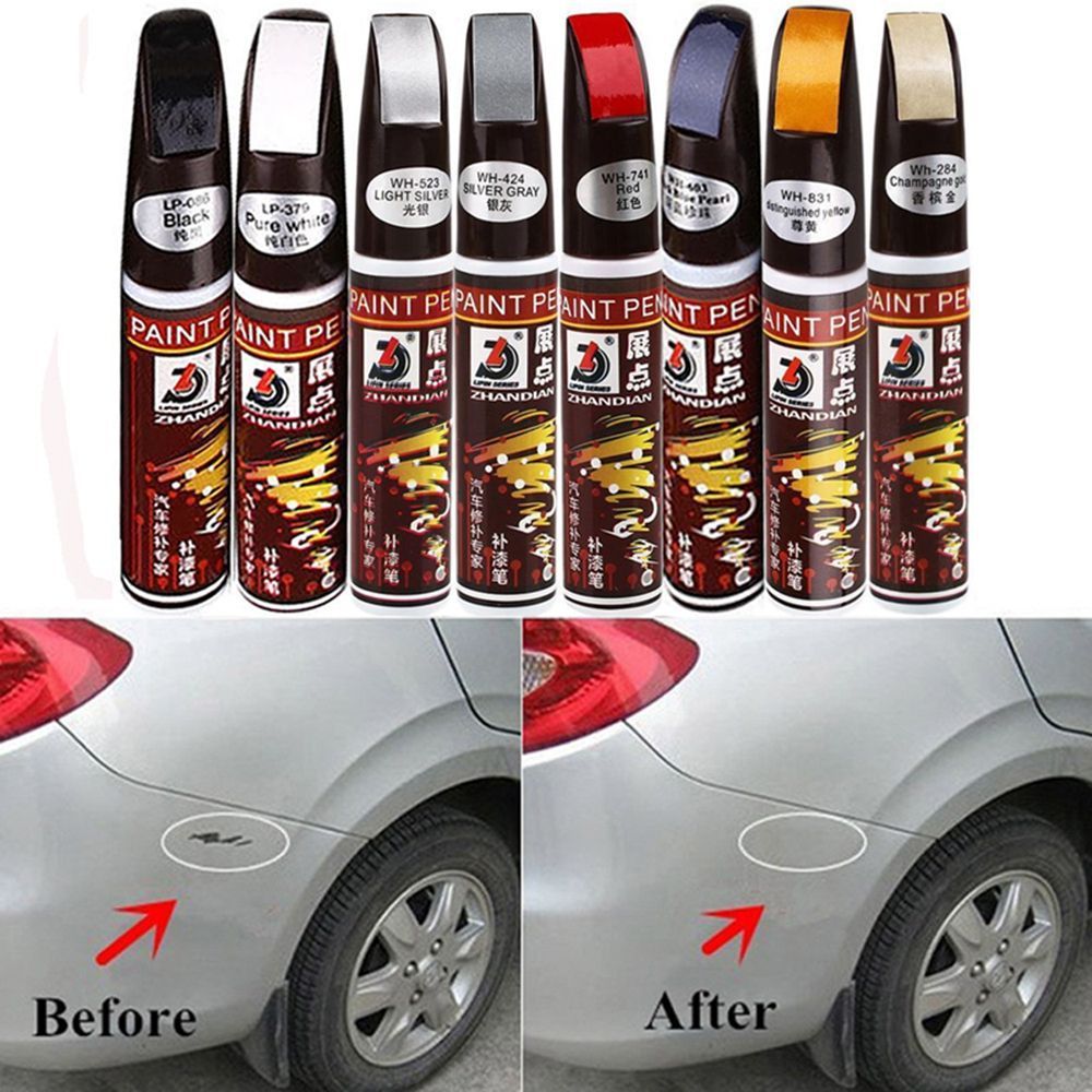 COME 12ml Thực tế Cao thủ Không thấm nước Người áp dụng Chạm lên Sửa chữa vết xước Bút sơn ô tô Áo trong veo