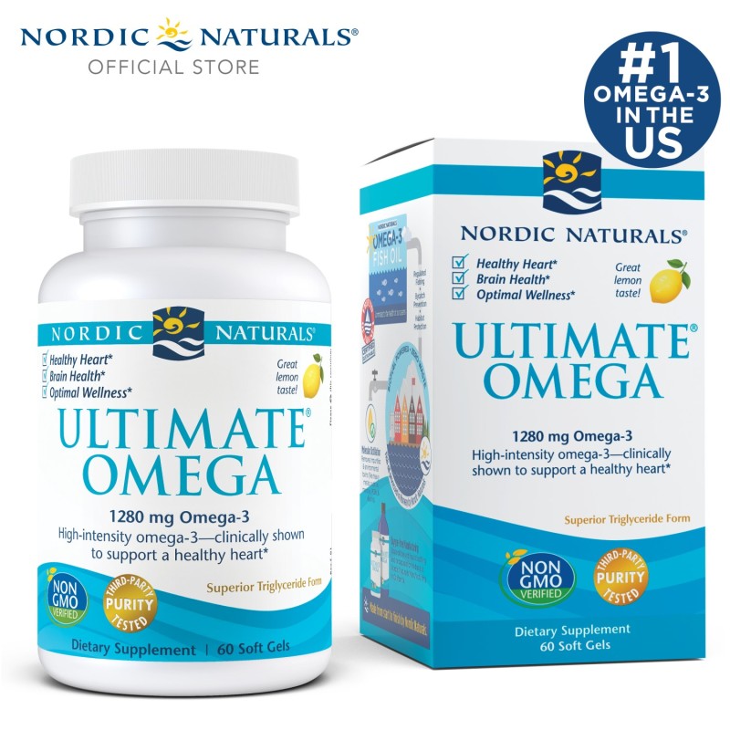 Buy Nordic Naturals Ultimate Omega Soft Gels 60s Singapore