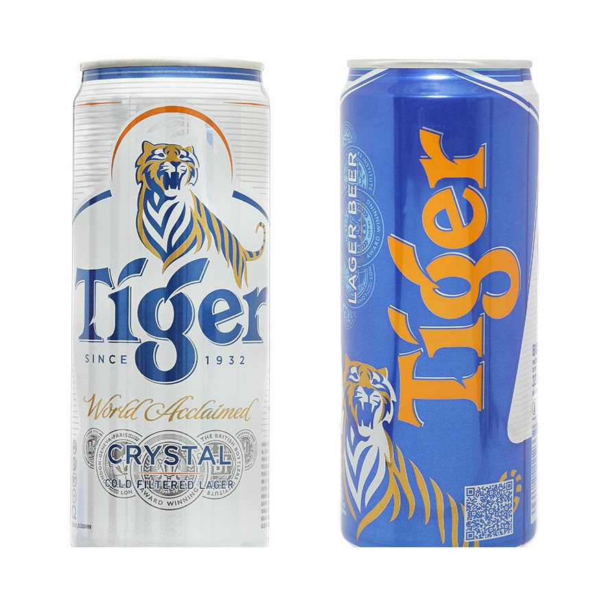 [HỎA TỐC GV - ƯỚP LẠNH] Bia Sài Gòn, Bia Tiger Lon Cao 330ml - Tiger Nâu, Tiger Bạc, Sài Gòn Lager