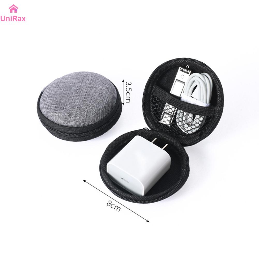 【Unirax】 1 chiếc Phụ kiện túi lưu trữ mang Eva Túi lưu trữ điện tử Nylon đáng tin cậy 【hàng có sẵn】