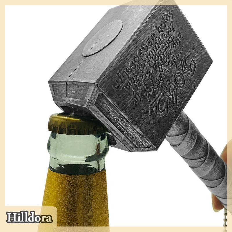 [Hilldora] 1 cái dụng cụ mở chai bia búa đóng chai tay cầm bia hình Thor dụng cụ mở chai bia
