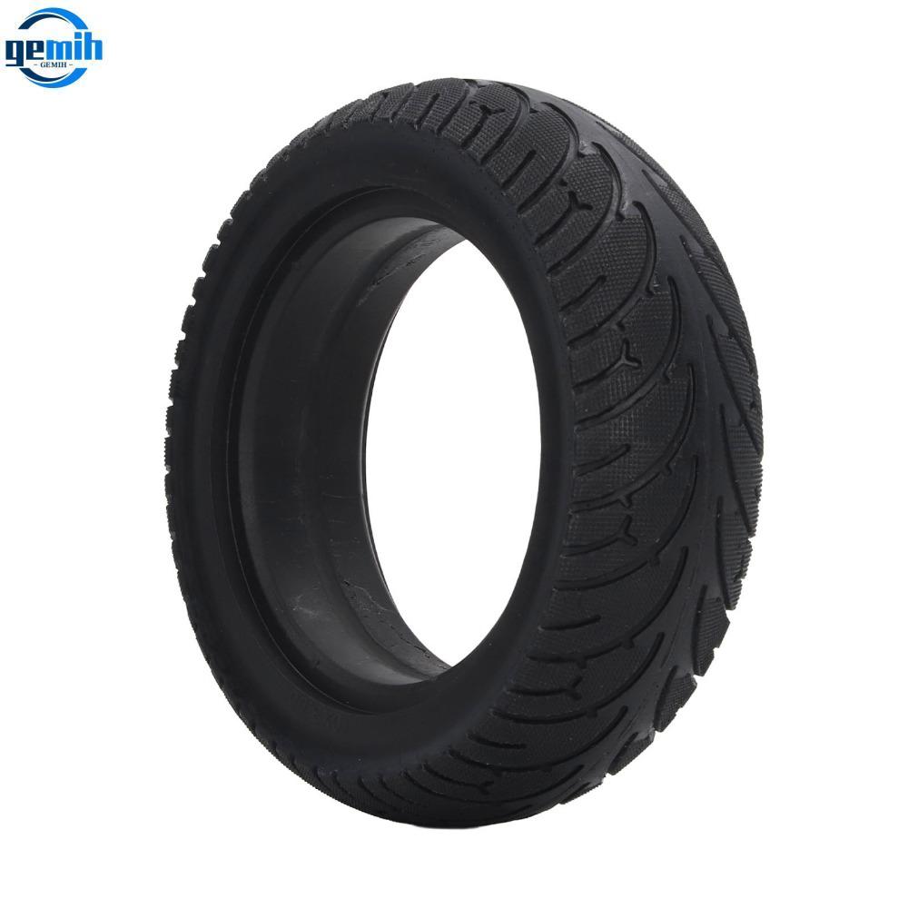 GEMIH Cao su Xe tay ga điện lốp đặc 10x3.0 Đen Lốp đặc Bền bỉ Khả năng chống va đập tốt Lốp xe máy điện Lái xe ổn định Giá 633,000 Đồng*Miễn phí vận chuyển