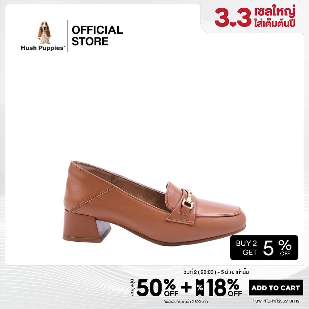 Hush Puppies Women's Shoes HP 8WDFI0315Z - BROWN (Dress Shoes Slip-ons) ราคา 2,952 บาท*ส่งฟรี