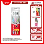 [Chỉ 25-29.6_X2 Voucher giảm đến 20%] Bàn chải Colgate Slimsoft lông chải mềm mảnh xen sợi phủ than hoạt tính