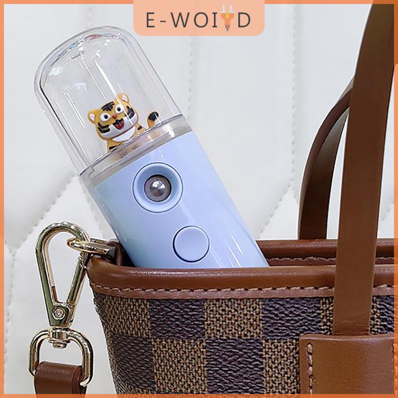 YUYIN4 เครื่องพ่นไอน้ำใบหน้าแบบชาร์จไฟได้อุปกรณ์ดูแลผิวขนาดเล็กพกพาได้แบบ USB เครื่องเพิ่มความชื้นเครื่องพ่นไอน้ำให้ความชุ่มชื้นใบหน้า ราคา 69 บาท*ส่งฟรี