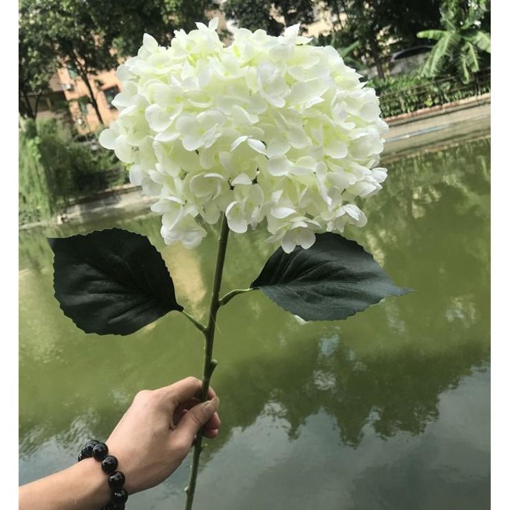 Cành tú cầu 1 bông trang trí,cành tú cầu 1 bông nhỡ