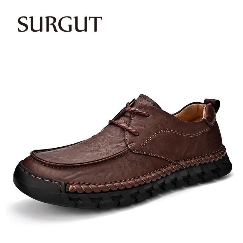  Surgut Hàng Mới Về cao cấp Giày Nam Thường Ngày da PU thời trang giày cho nam nhẹ hombres Oxford Giày bệt Giày lái xe 