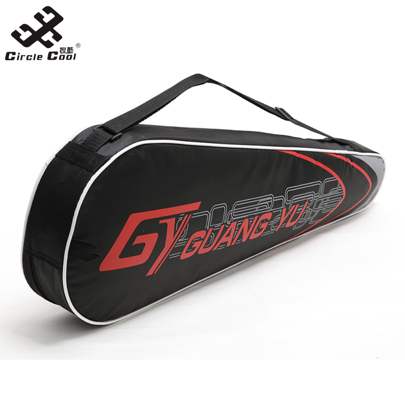 Circle Cool Badminton Racquet Backpack Large Capacity 800D Waterproof Nylon Tennis Bag For Men Women Youth 2 Racquets ราคา 150 บาท*ส่งฟรี