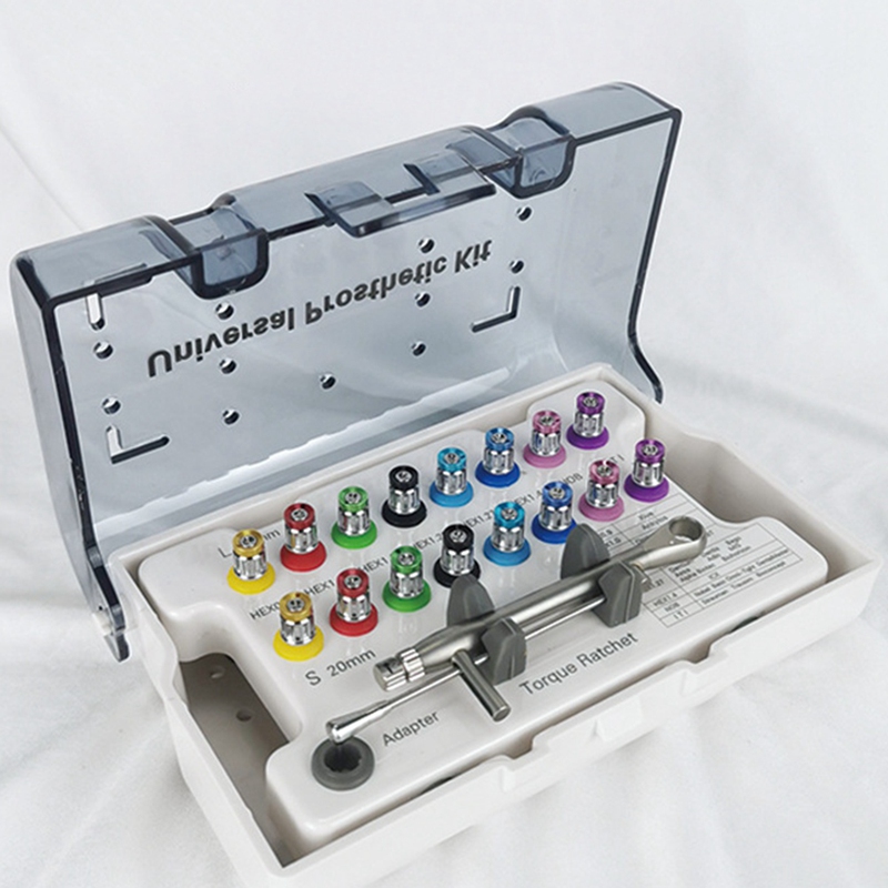 Dental Implant Kit Prosthetic Torque Wrench Screwdriver Tool Fixing/Removing Implant Restoration