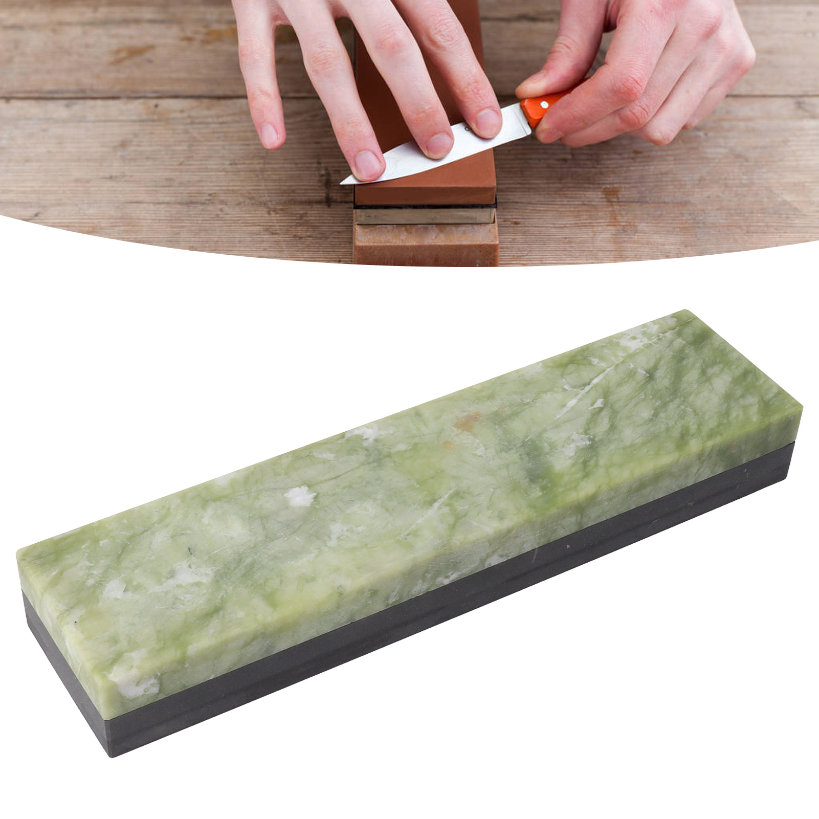 Sharpening Stone Whetstone 800 Grit Boron Carbide 10000 Grit Green Jade