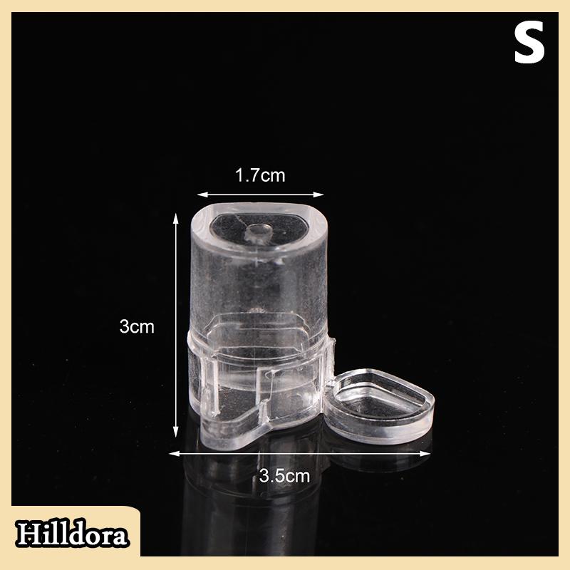[Hilldora] 1PC Vòng Thiết Kế Thực Phẩm & Nước Khu Vực Cho Ăn Cho Kiến Tổ Trang Trại Kiến Acrylic Côn Trùng Tổ Kiến Khu Vực Cho Ăn Vật Nuôi Cho Kiến - 3