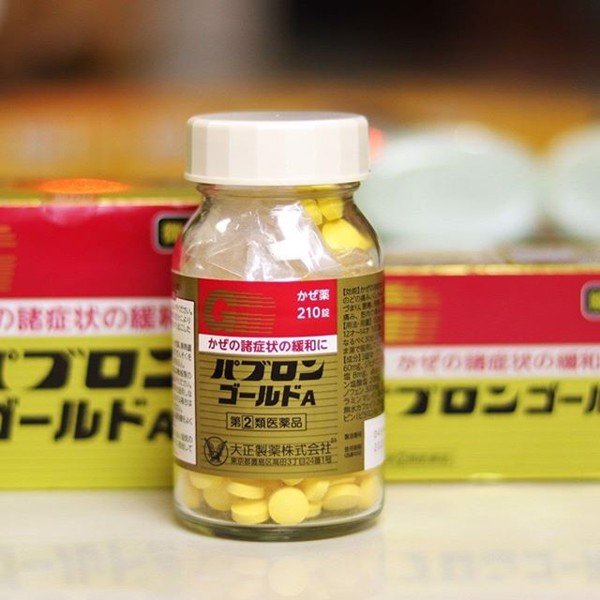 Viên uống trị cảm cúm Taisho 210 viên Nhật Bản